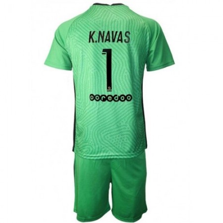 Paris Saint-Germain PSG Keylor Navas 1 Golmanski Treći Dječji Komplet Dresovi za Nogomet 2020-/2021 (+ kratke hlače)